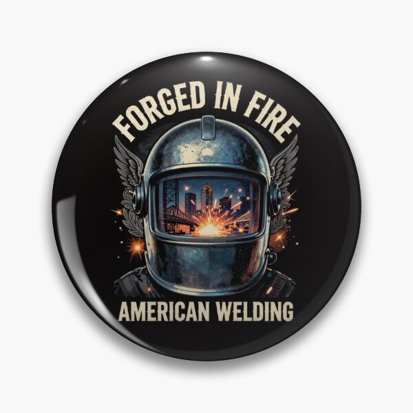 Item preview, Forged In Fire American | American Welding Shirt designed and sold by LabCore.
