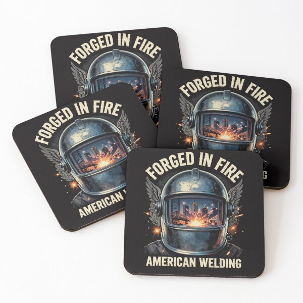Item preview, Forged In Fire American | American Welding Shirt designed and sold by LabCore.