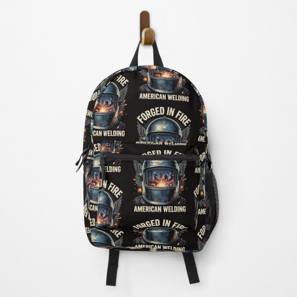 Item preview, Forged In Fire American | American Welding Shirt designed and sold by LabCore.