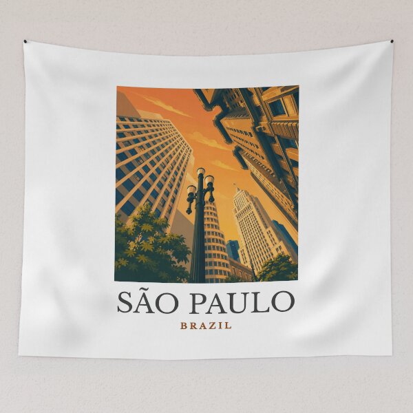 Item preview, São Paulo - Brazil designed and sold by GoodOldVintage.