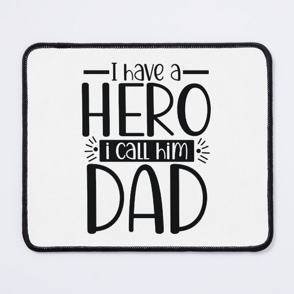 Item preview, I Have A Hero I Call Him Dad - Cute Fathers Day Retro Vintage Super Dad Husband Family Love Gift designed and sold by FuzionRaptor.