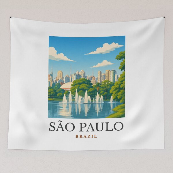Item preview, São Paulo - Brazil designed and sold by GoodOldVintage.