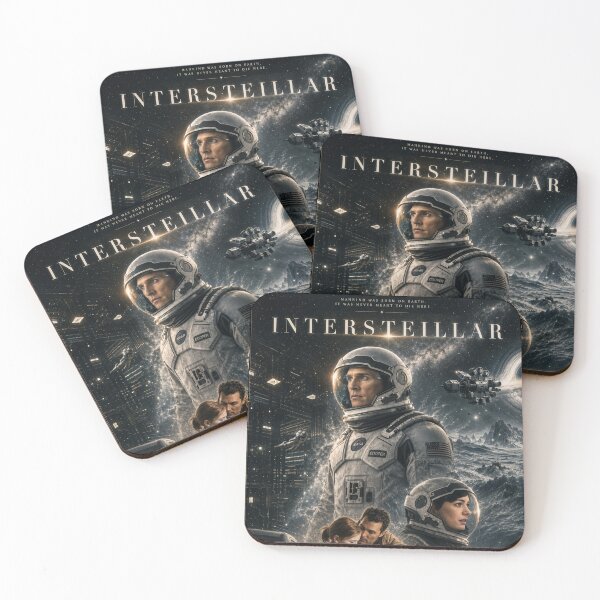 Item preview, Interstellar Sci-Fi Movie Poster designed and sold by aloefx.