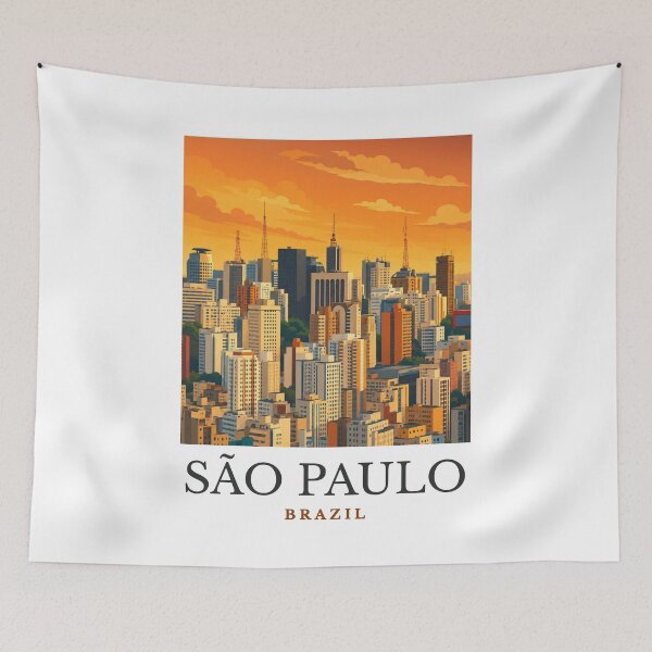 Item preview, São Paulo - Brazil designed and sold by GoodOldVintage.