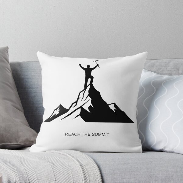 Item preview, Reach The Summit - Mountain Climbing Adventure Design designed and sold by onubi.