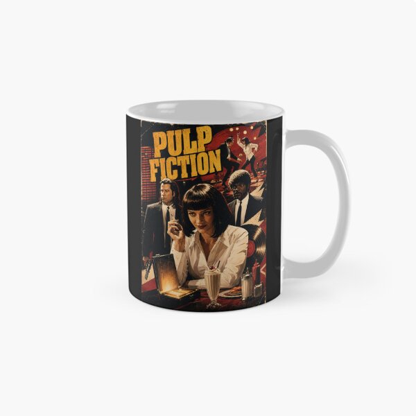 Item preview, Pulp Fiction Retro Movie Poster designed and sold by aloefx.
