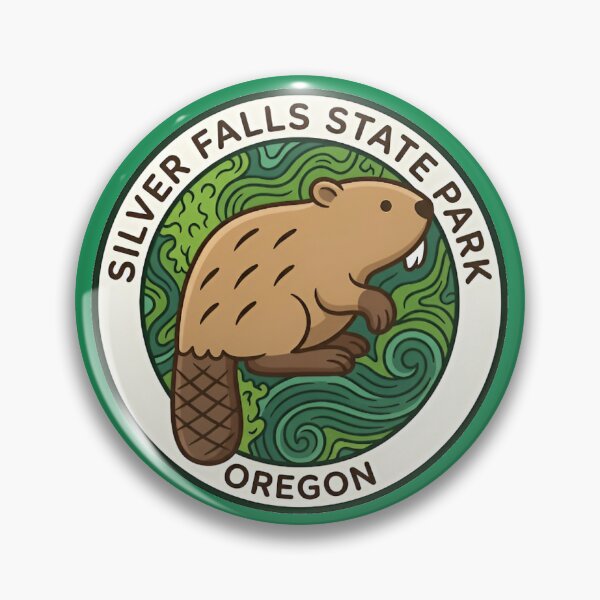 Item preview, Silver Falls State Park  designed and sold by Broken Antler Designs .