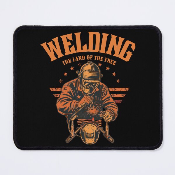 Item preview, Welding The Land Of The Free | Patriotic Welder Shirt designed and sold by LabCore.