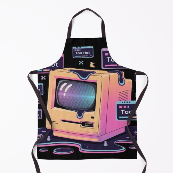 Item preview, Funny Melting Retro Computer Screen in Summer Heat designed and sold by DailySparks.