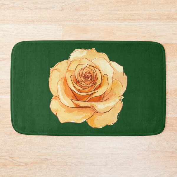 Item preview, Orange rose watercolor designed and sold by uunaa.