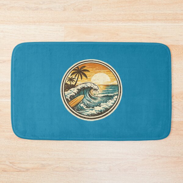 Item preview, Vintage Surf Badge California Beach Wave Retro Surfing T-Shirt designed and sold by MagicMakerPh.