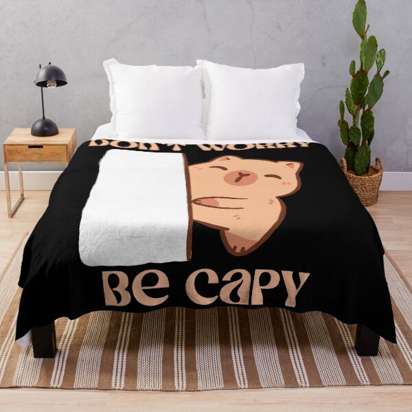 Item preview, Don't Worry Be Capy Cute Capybara designed and sold by SpartanDStore.