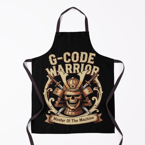 Item preview, G-Code Warrior Machine | CNC Machinist Shirt designed and sold by LabCore.