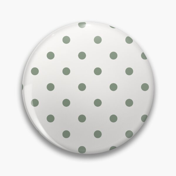 Item preview, Minimalist Green Polka Dot Pattern designed and sold by BriSher.