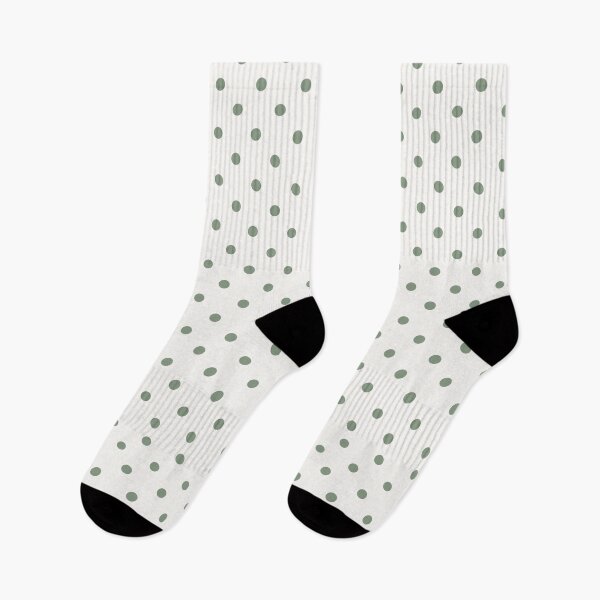 Item preview, Minimalist Green Polka Dot Pattern designed and sold by BriSher.