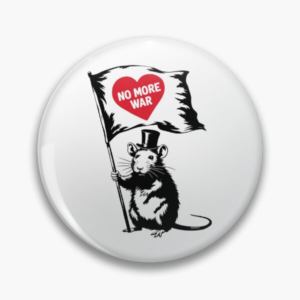 Item preview, Banksy Rat - No more war designed and sold by 123ks.