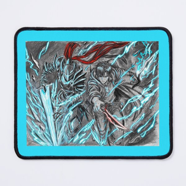 Item preview, Solo Leveling, JinWoo and Igris designed and sold by ART-4LifeAlways.