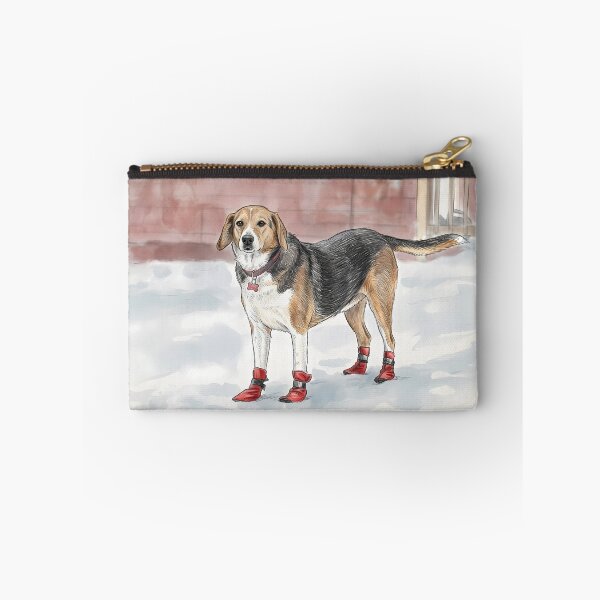 Item preview, Beagle Snow Day. Winter Boots and Tail Wags designed and sold by JumpJammiesTees.