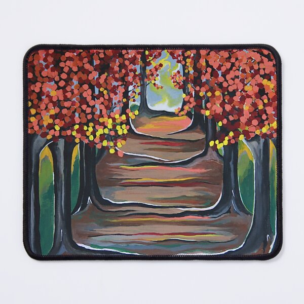 Item preview, Autumn Season Landscape Trees Painting designed and sold by Sartoris Art.