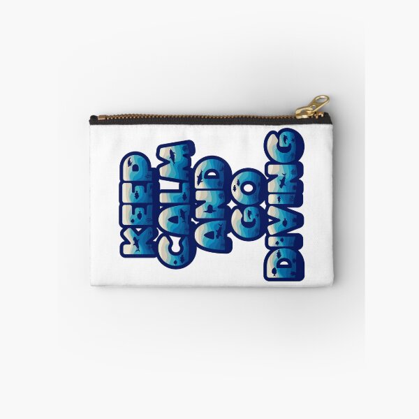 Item preview, Keep calm and go diving in marine style designed and sold by RizikCat.