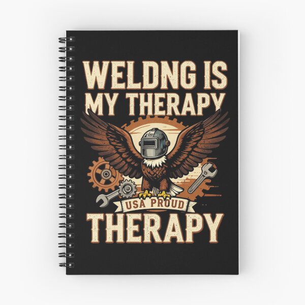 Item preview, Welding Is My Therapy Eagle  | American Welder Shirt designed and sold by LabCore.