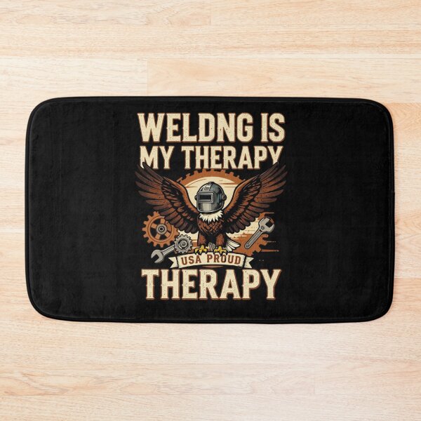 Item preview, Welding Is My Therapy Eagle  | American Welder Shirt designed and sold by LabCore.