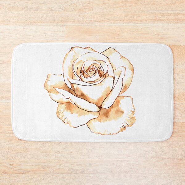 Item preview, White rose watercolor designed and sold by uunaa.