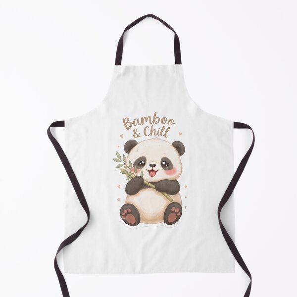 Item preview, Bamboo & Chill Cute Panda Design designed and sold by Wild Print Co Est 2026.