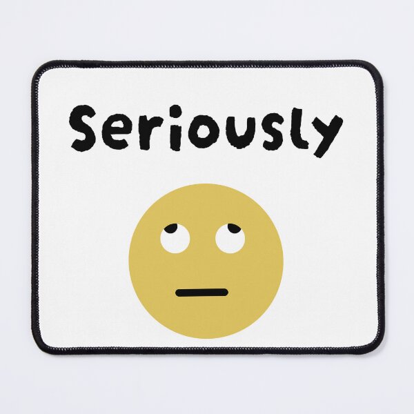 Item preview, Seriously – Ultimate Eye‑Roll Emoji Mood designed and sold by Hues of Zen.