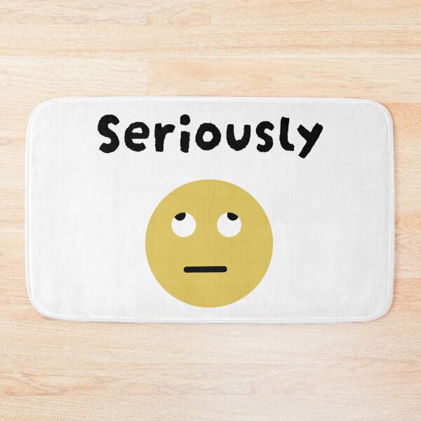 Item preview, Seriously – Ultimate Eye‑Roll Emoji Mood designed and sold by Hues of Zen.
