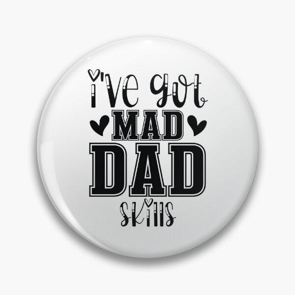 Item preview, Ive Got Mad Dad Skills - Cute Fathers Day Retro Vintage Super Dad Husband Family Love Cool Funny Gift designed and sold by FuzionRaptor.