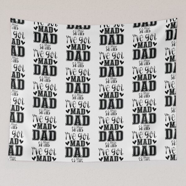 Item preview, Ive Got Mad Dad Skills - Cute Fathers Day Retro Vintage Super Dad Husband Family Love Cool Funny Gift designed and sold by FuzionRaptor.