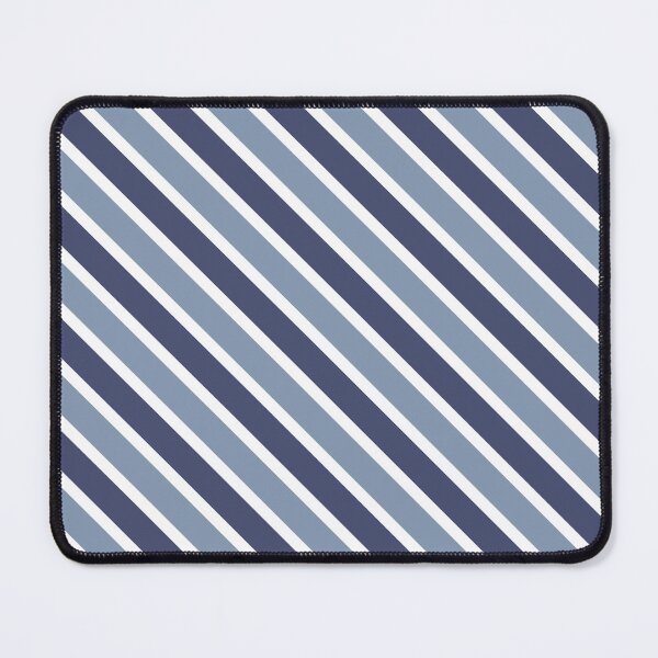 Item preview, Blue and White Diagonal Stripe Pattern designed and sold by Anna Studio Co.