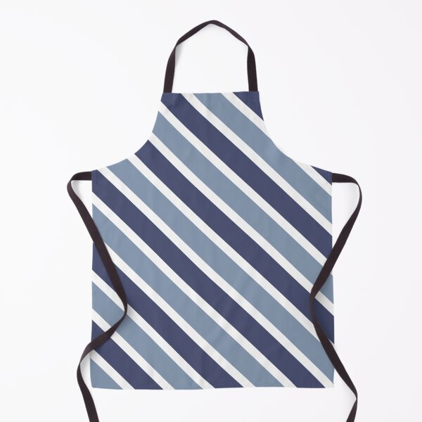 Item preview, Blue and White Diagonal Stripe Pattern designed and sold by Anna Studio Co.