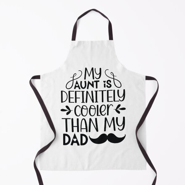 Item preview, My Aunt Is Definitely Cooler Than My Dad - Cute Fathers Day Retro Vintage Funny Family Cool Aunt Gift designed and sold by FuzionRaptor.