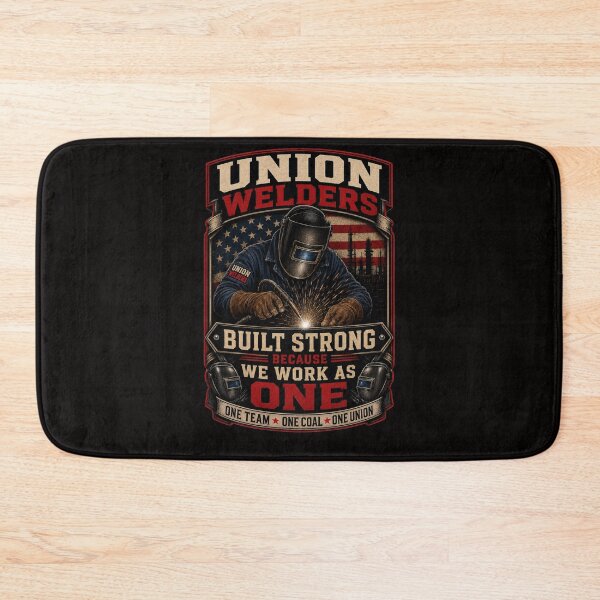 Item preview, Welders Built Strong Because We Work As One Shirt | Patriotic Welder Shirt designed and sold by LabCore.