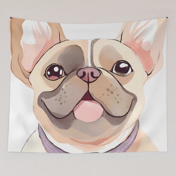 Item preview, Watercolour French Bulldog designed and sold by TheresaNicole.