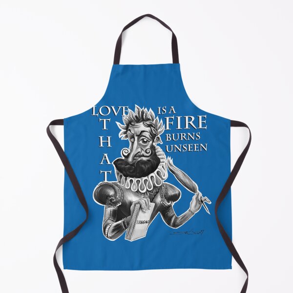 Item preview, Camoes Love Is a Fire That Burns Unseen designed and sold by Caricaturas.