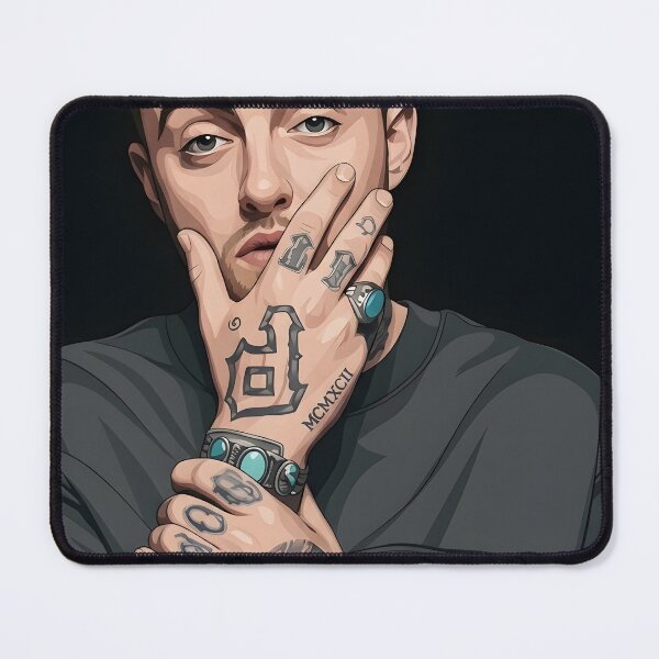 Item preview, Mac Miller Vector Illustration designed and sold by Boruto1231.