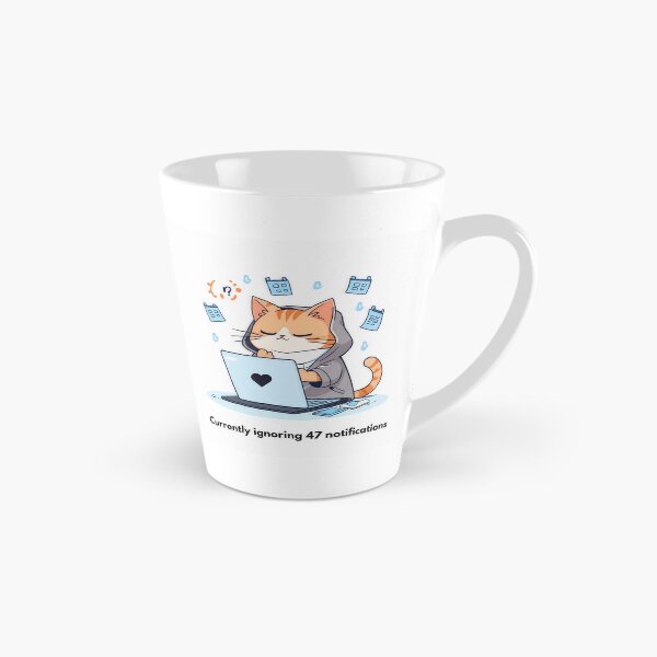 Item preview, Currently Ignoring 47 Notifications designed and sold by PawAndWork.