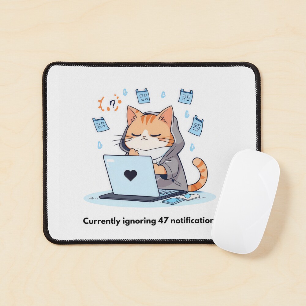 Item preview, Mouse Pad designed and sold by PawAndWork.