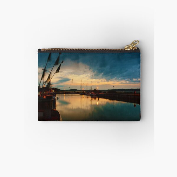 Item preview, Thiessow Harbour at Dusk, Ruegen, Germany designed and sold by Kasia Design.