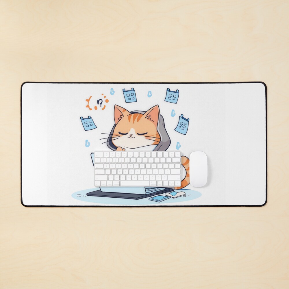 Item preview, Desk Mat designed and sold by PawAndWork.
