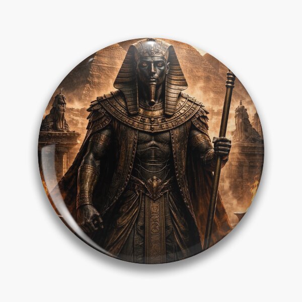 Item preview, Vintage Egyptian Pharaoh designed and sold by Revoraa.