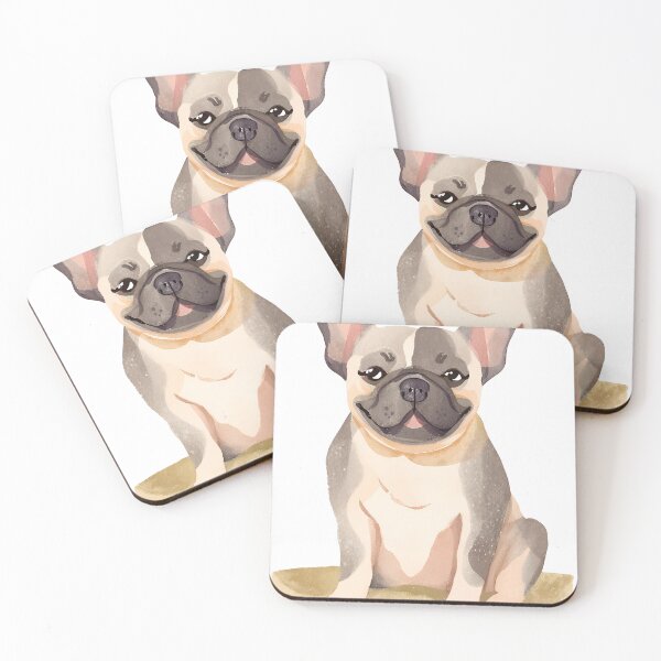 Item preview, Watercolour French Bulldog designed and sold by TheresaNicole.