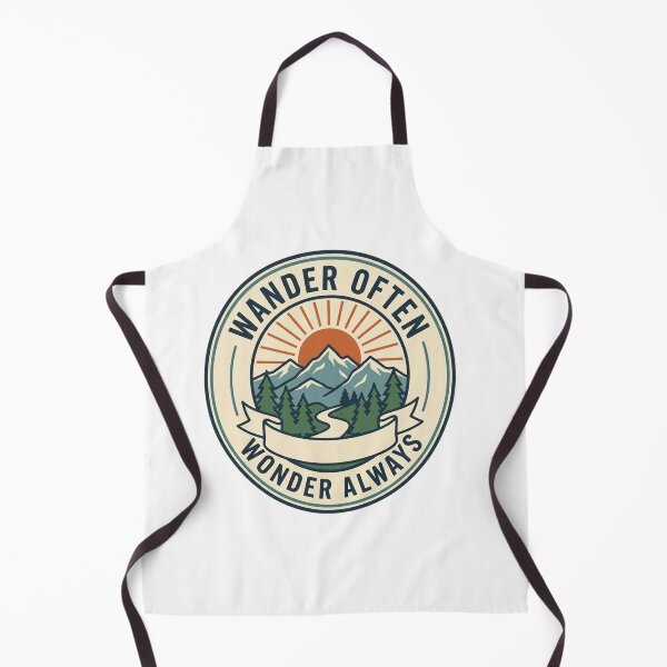 Item preview, Wander Often – Vintage Mountain Hiking Adventure Shirt designed and sold by AlexNik.