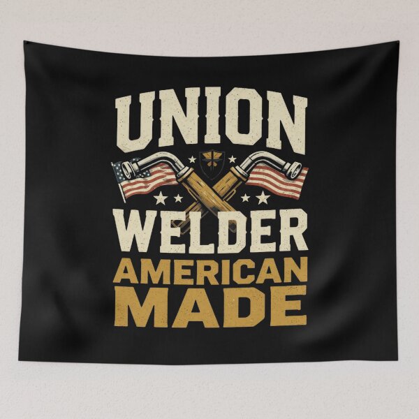 Item preview, Welder American Flag | Patriotic Shirt designed and sold by LabCore.
