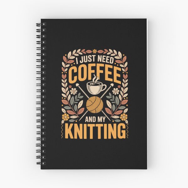 Item preview,  i just need coffee and my knitting designed and sold by jkrphoto.