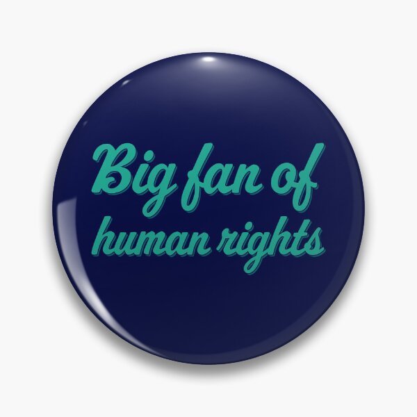 Item preview, Big Fan of Human Rights - Bermuda designed and sold by sillyjess.