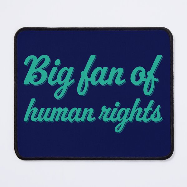 Item preview, Big Fan of Human Rights - Bermuda designed and sold by sillyjess.